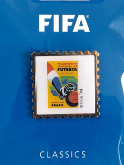 FIFA World Cup Historic Marks - Brazil 1950. FIFA Classics pin (Official Licensed Product)