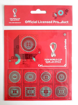 Mosaic Stickers (2 in 1 pack) FIFA World Cup Qatar 2022 (Official Licensed Product)