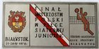 Polish Junior Women's Volleyball Championship 1976 small plaque