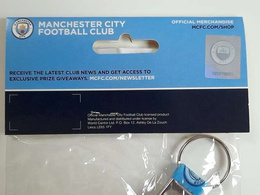 Manchester City silicone keyring (official product)