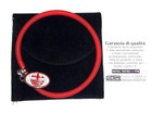 AC Milan bracelet with a crest pendant (official product)