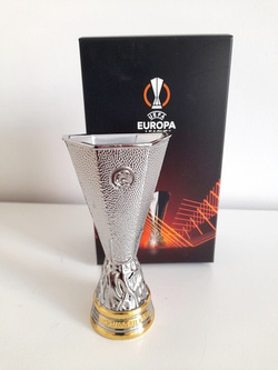 Mini Replica UEFA Europa League Cup Trophy (Official Licensed Product) 10 cm