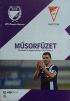 Kecskemeti TE - Debreceni VSC Nemzeti Bajnoksag I official programme (02.03.2013)