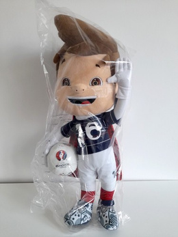 UEFA Euro 2016 big mascot Super Victor (official product)