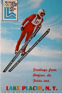 Set of 18 postcards Winter Olympic Games Lake Placid 1980 (USA)