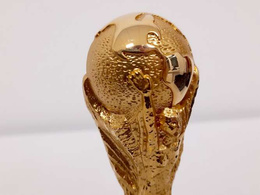 Trophy Replica Pedestal FIFA World Cup Qatar 2022 (Official Licensed Product) 15 cm