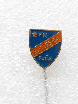 FK Sutjeska Foca badge (Bosnia & Herzegovina, lacquer)