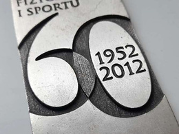 Medal 60 years of the School of Physical Education and Sport 1952-2012