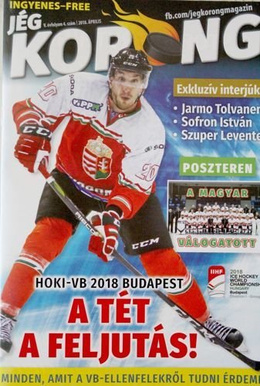 Ice Hockey monthly magazine (Hungary) April 2018