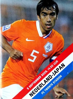 Netherlands - Japan friendly match official programme (05.09.2009)