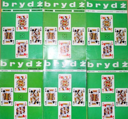 "Bridge" monthly magazine 1991 (6 issues)