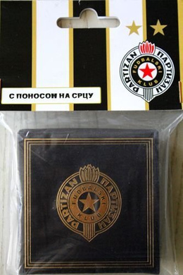 FK Partizan Belgrade enamel in etui (official product)