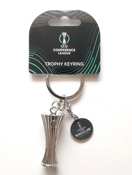 UEFA Europa Conference League 2025 Wroclaw Final Real Betis - Chelsea FC 3D Trophy keyring (official licensed product)