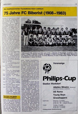 Regional Sport magazine nr 3/1983 (Switzerland)