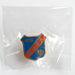 OKS Odra Opole crest pin badge (official product, lacquer)