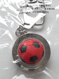 AC Milan ball with crest swivel keyring (official product)