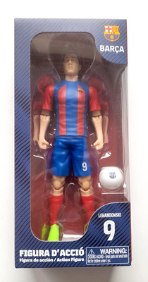 Robert Lewandowski - FC Barcelona action figure (official product)