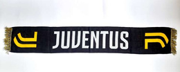 Juventus FC black one side scarf (official product)