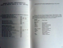 70 years of the Regional Athletics Association in Bydgoszcz 1925-1995 (Poland)