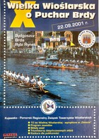The Great Rowing of Brda Cup guide (22.9.2001, Gazeta Pomorska magazine)