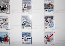 Postcards The Greatest records of Polish ski jumpers (9 items)
