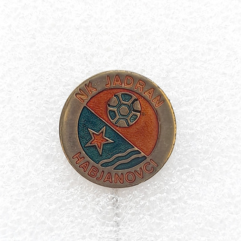 NK Jadran Habjanovci badge (Croatia, lacquer)