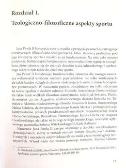 Sport in the perspective of St. John Paul II and St. John Bosco