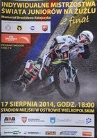 Individual Speedway World Championships 2. Final official programme (17.08.2014)