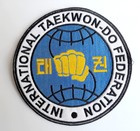 International Taekwon-do Federation big stripe (official product)