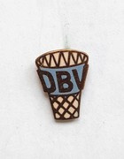 East Germany Basketball Association badge (enamel)