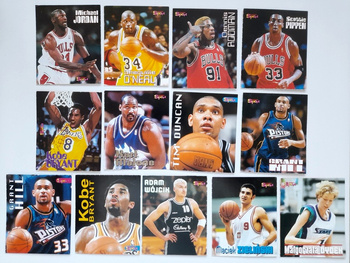 Famous basketball players 1998-99 set of 13 cards (Bravo Sport Magazine)