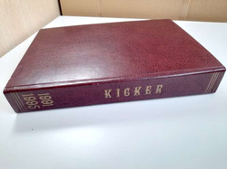 Bundesliga 1990/91 - 1994/95 kicker Fans Guides (5 issues in hardcover)