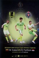 FK Trakai - FK Partizan UEFA Europa League (02.08.2018) official programme