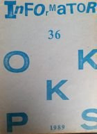 Bulletin of Polish Sport Souvenirs Collectors Association - volume 36 (1989)