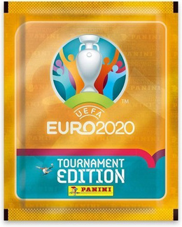 UEFA Euro 2020 Tournament Edition Panini stickers collection - Box (100 packs) 