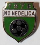 ND Nedelica badge (enamel, with signature)