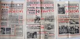 Przeglad Sportowy and Sport newspapers. FIFA World Cup 1974 (3 issues)