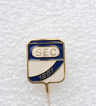 Saad EC Sao Caetano crest badge (Brazil, lacquer)