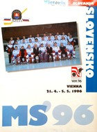 Ice Hockey World Championships 1996 Slovakia National Team Official Guide + poster