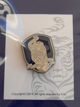Korea Football Association KFA crest badge (official product)