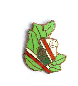 65 years of Legia Warsaw badge (enamel)