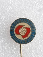 BSG Kernkraftwerk Greifswald badge (East Germany, epoxy)