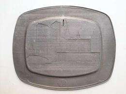 Plaque for the XXII Olympic Games Moscow 1980 (official product)