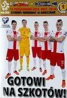 Poland - Scotland UEFA Euro 2016 qualifying match programme (14.10.2014)