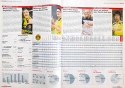 The Bundesliga 2010/2011 season summary (Kicker magazine)