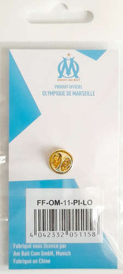 Olympique de Marseille emblem badge (Official Licensed Product)