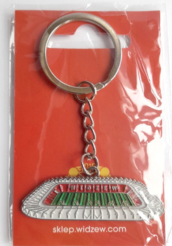 RTS Widzew Lodz stadium keyring (official poduct)