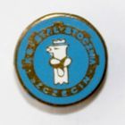 KS Stal Stocznia Szczecin badge (enamel)