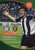 AS Trencin - Spartak Trnava Corgon Liga official programm (17.11.2012)