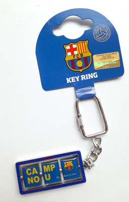 FC Barcelona Camp Nou Stadium two sides key ring (official product)